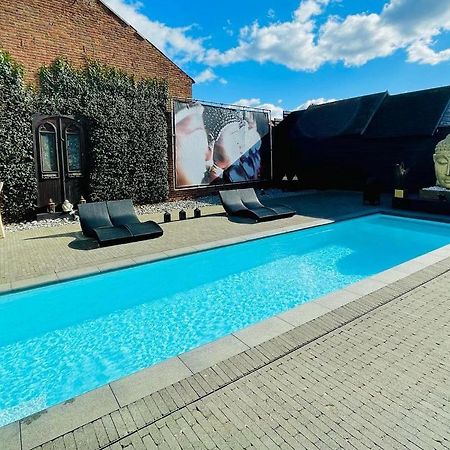 Zonhoven Maison Beau Bed & Breakfast エクステリア 写真